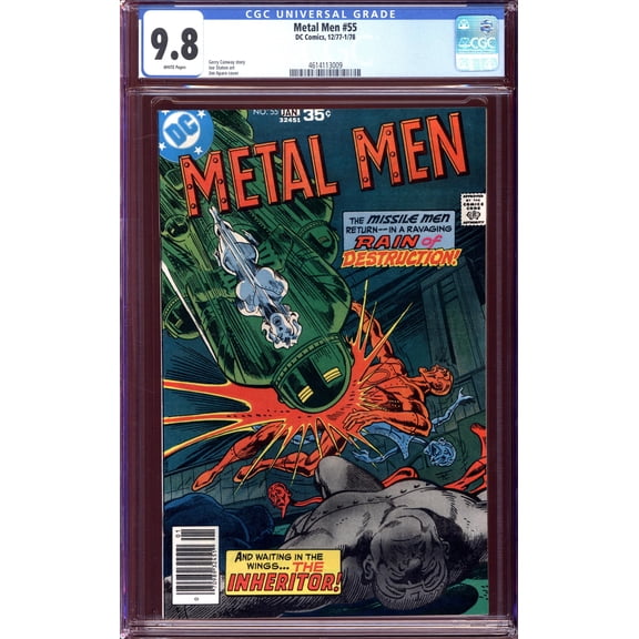 Metal Men #55 - CGC 9.8 Comic Book