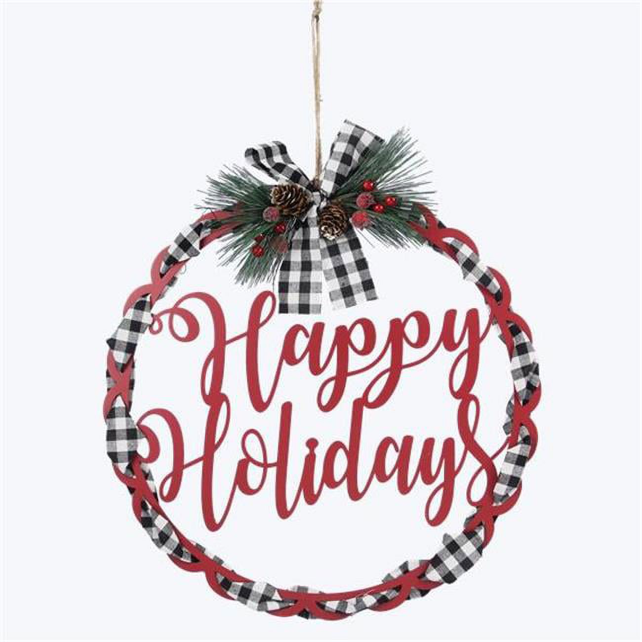 Metal Merry Christmas Wall Sign