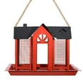 thumbnail image 1 of Squirrel-Proof Wild Bird Feeder - Durable Metal Hanging Feeder with 3 Ports - Attracts Cardinals, Finches & Songbirds - Easy to Fill & Clean, 1 of 6