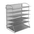 Metal Mesh Desktop File Organizer Desk Letter Tray for Office or Home
