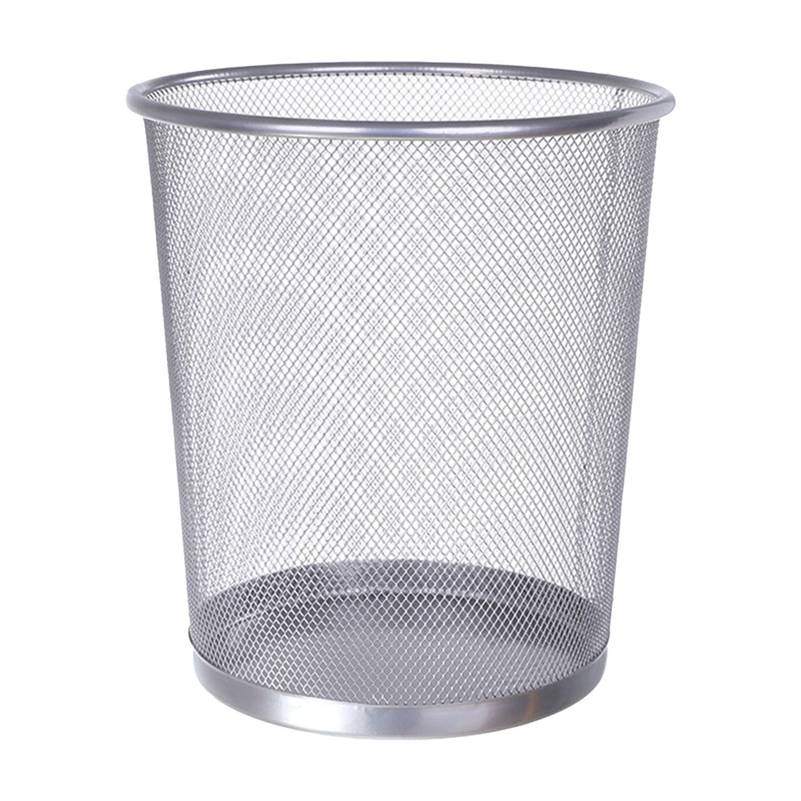 Metal Meshround Garbage Can Trash Can Garbage Can Wastebaskets For