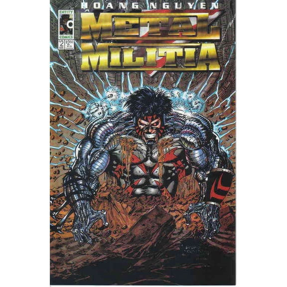 Metal Militia #2 VF ; Entity Comic Book