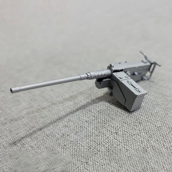 Metal Mini Machine Gun Model for Heng Long 1/16 3918 Abrams M1A2 Rc Tank Arts