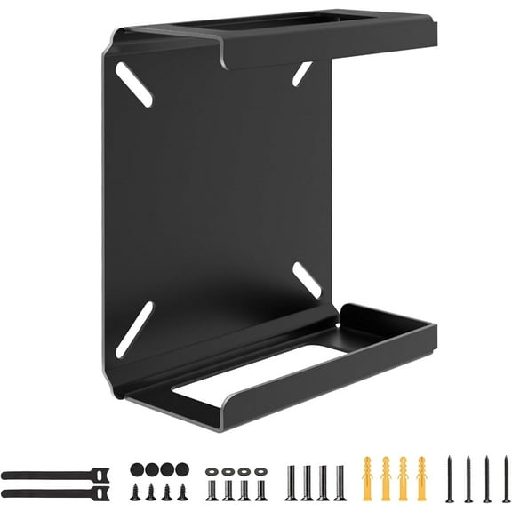 Metal Mini PC Mount for Beelink Mini PC Vesa Mount/Wall Mount/Under Desk Mount, Mount for Beelink S12 Pro Mini PC, SER6 Pro/SER3/SER5 Mini PC, SER5 MAX/Pro Mini PC, SEi12/EQ13 Mini PC and More