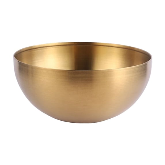 Metal Mixing Bowls Stainless Steel, Stainless Steel Mixing Bowl Set, 11 Inch Large Salad Bowl, Food-Grade Rust-Resistant Kitchen Mixing Bowl for Baking Cooking