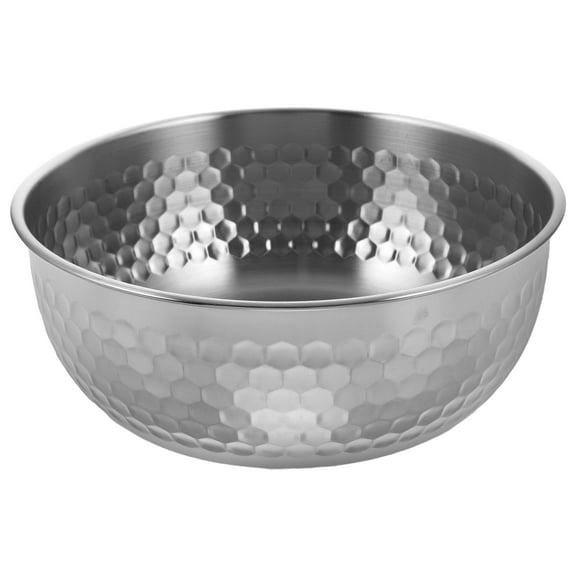 Metal Mixing Bowls With Airtight Lids Stainless Steel Nesting Bowl Set Dinner Plate Serving Dishes For Cooking Baking Prepping Food Storage