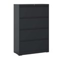 thumbnail image 1 of Metal Mobile File Cabinet, Rolling File Cabinet with Lock for Hanging Legal/Letter/A4 Size,Fully Assembled Except Wheels, 1 of 16