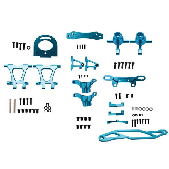 Metal Modification Accessory Kit Suspension Arms Steering Knuckle for TT02 TT-02 1/10 RC Car Upgrade Parts