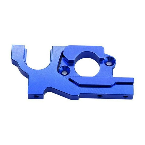 Metal Motor Mount Seat with Adjustable Bracket for WLtoys 104001 Car Accessories - blue