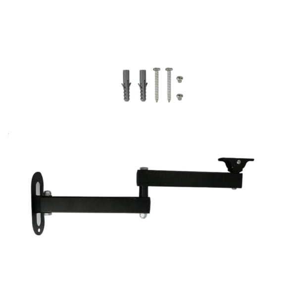 Metal Mount Stand For CCTV Projector Equipment Featuring Foldable 180° Base Adjustment