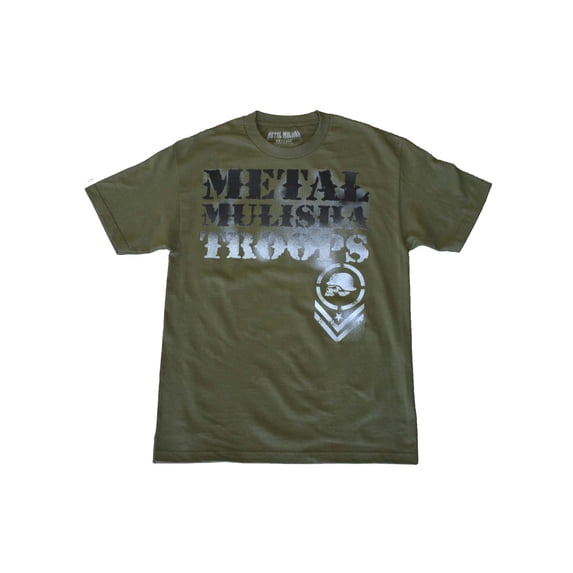 Metal Mulisha Men's Overspray Short Sleeve T-shirt