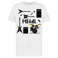 thumbnail image 1 of Metal Music Tee Men's -Image by Shutterstock, 1 of 2