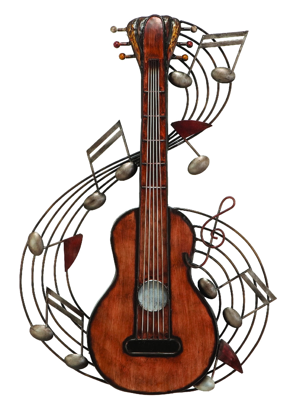 Metal Music Wall Plaque Exhibits Passion For Music - Walmart.com