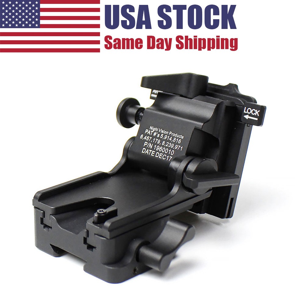 Metal NVG Helmet Mount Interface Dovetail Mount for PVS-14 15/18 NVG