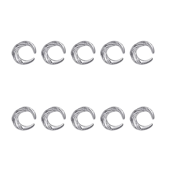 Metal Nail Art Studs 3D Metal Nail Art Jewelry Decorations Bows Rabbits Moon Multi-Shapes Nail Decoration Accessories