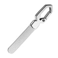 thumbnail image 1 of Metal Nail File with Snap, Stainless Steel Double-Sided Metal Nail File, Fingernail & Toenail File Shaping Tool for Men & Women, Durable Portable Nail File for Home & Travel, 1Pc(Silver,3.5x0.6"), 1 of 5