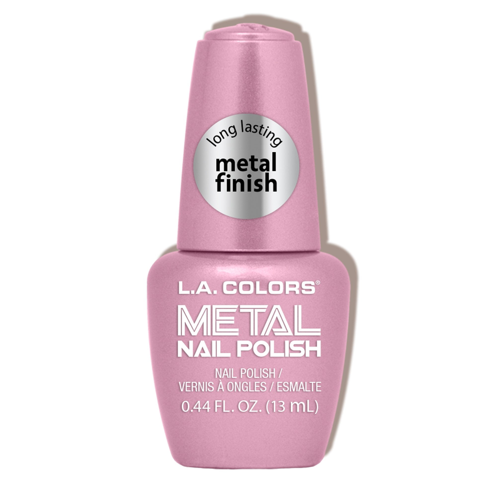Metal Nail Polish Crystal Pink