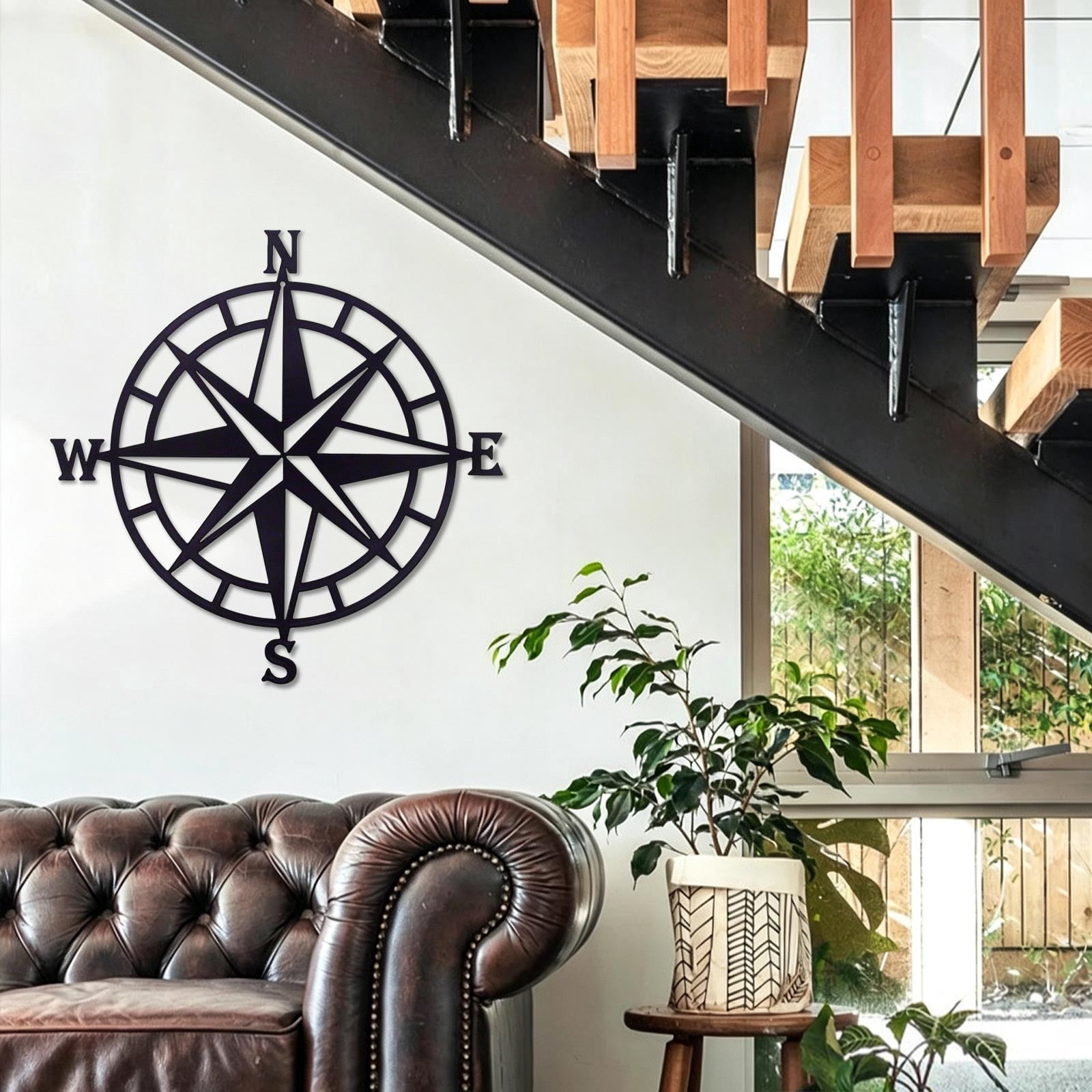 metal-nautical-compass-wall-art-decor-black-cut-out-compass-wall