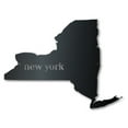 thumbnail image 1 of Metal New York Wall Art - Custom Metal US State Sign - 14 Color Options 46, 1 of 5