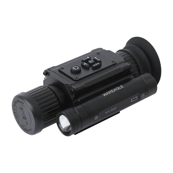Metal Night Vision Device with 14X Zoom & 4K Digital Display - HD Photo/Video Capture, Adjustable Night Modes, Optional Crosshairs (Durable Construction)