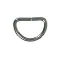 thumbnail image 1 of Metal Non-Welded D-Ring Findings for Belts, Bags, Lanyards, and Leathercrafts - 3/4 Inch & 1 Inch Sizes in Packs of 20, 1 of 4