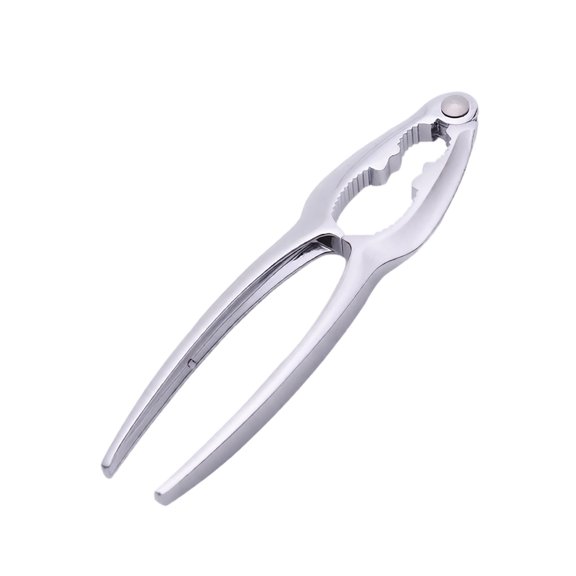 Metal Nutcracker Tool Heavy Duty Nut Cracker Pliers Manual Walnut Opener Shelling Clamp for Pecans Hazelnuts Almonds