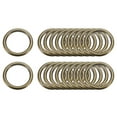 thumbnail image 1 of Metal O Rings, 20 Pack 20mm(0.79") ID 3mm Thick Welded O-Ringe, Bronze Tone, 1 of 6