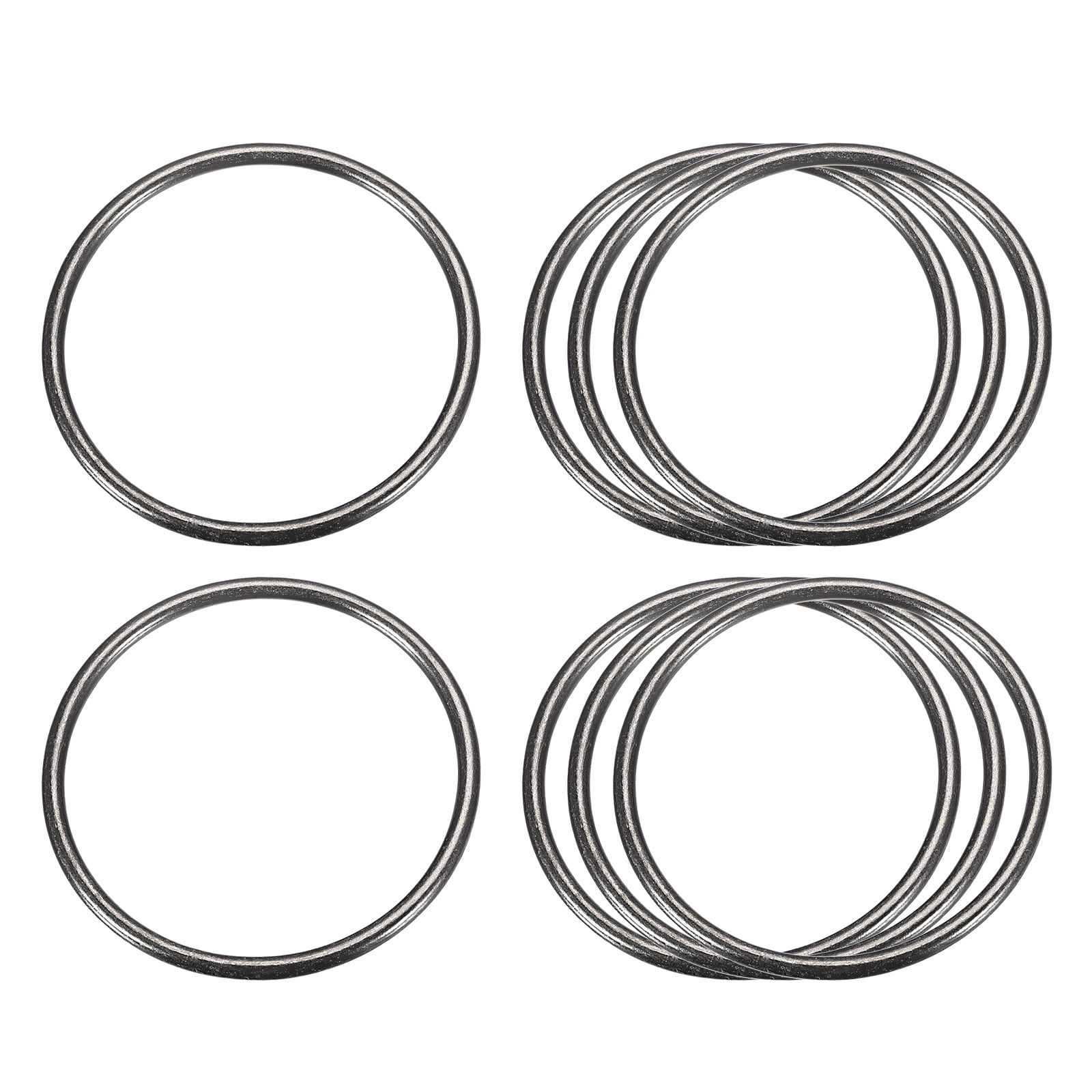 Amazon.com: 12 Pcs Silver Multi-Purpose Metal O Ring Non-Welded O Ring for  DIY Accessories Hardware Bags Ring,Dream Catcher and Crafts,2 inch/50mm