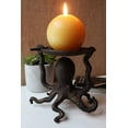 thumbnail image 1 of Metal Octopus Pillar Candle Holder, 1 of 4