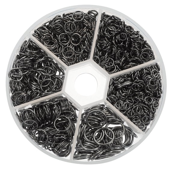 Metal Open Jump Rings Necklace DIY Split Craft for Jewelry Making Connector Accessories Iron
