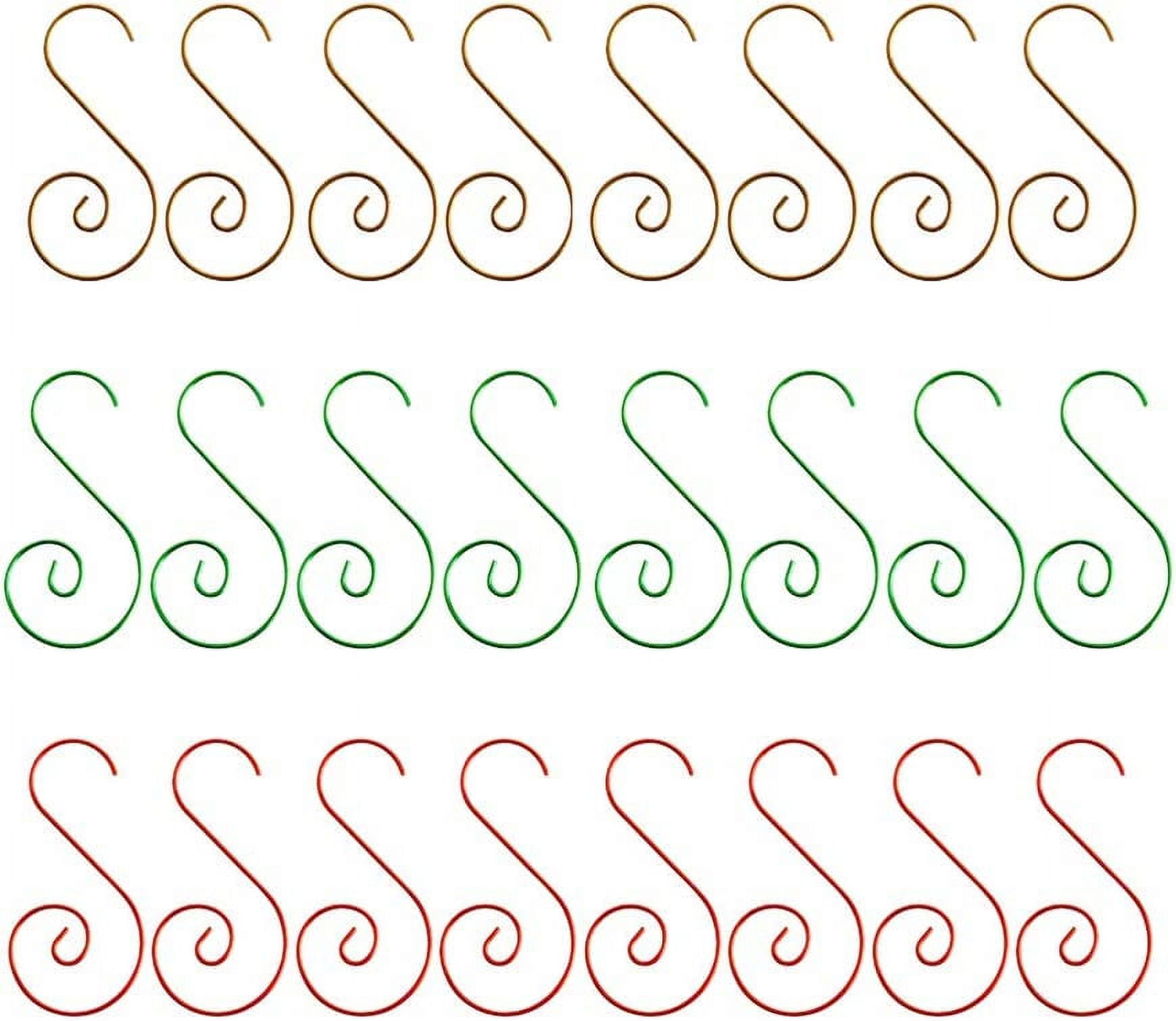 Metal Ornament Hooks 60pcs Christmas Ornaments Hooks Christmas Tree