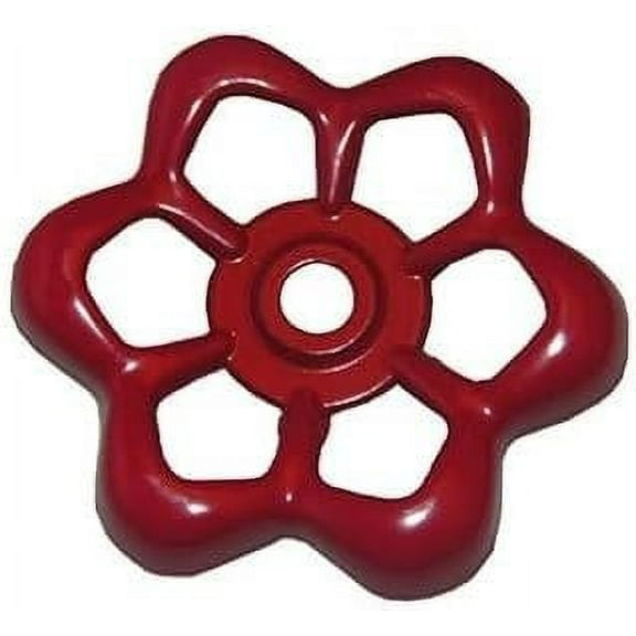 Metal, Outside Faucet/Hose Bibb, Round Wheel Handle, 16 Point Broach