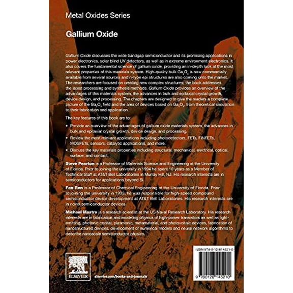 Pre-Owned Metal Oxides Gallium Oxide: Technology, Devices and Applications, (Paperback)