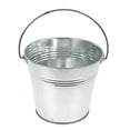 thumbnail image 1 of Metal Pail Bucket with Handle, 5-Inch, Silver, 1 of 2