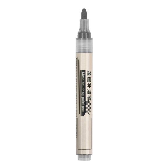 Metal Paint Pen, Permanent Paint Marker Pen Quick Drying Waterproof Metallic Marker Pen for Rock Painting, Glass, Metal
