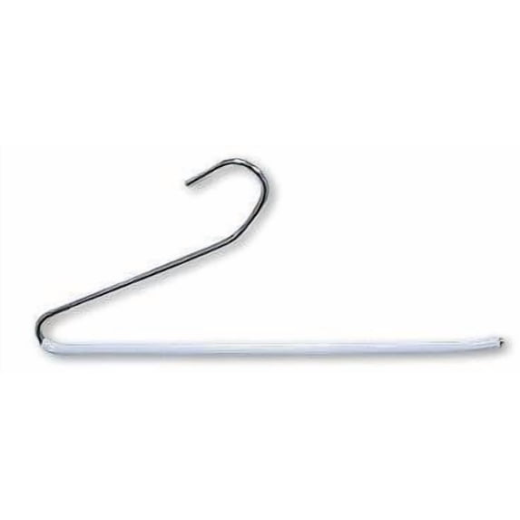 Metal Pant Hanger w/Vinyl Sleeve