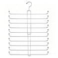thumbnail image 1 of Metal Pants Hanger,Space-Saving Portable Anti-Slip Vertical Hanging Rack for Bedroom Wardrobe Closet, 1 of 6