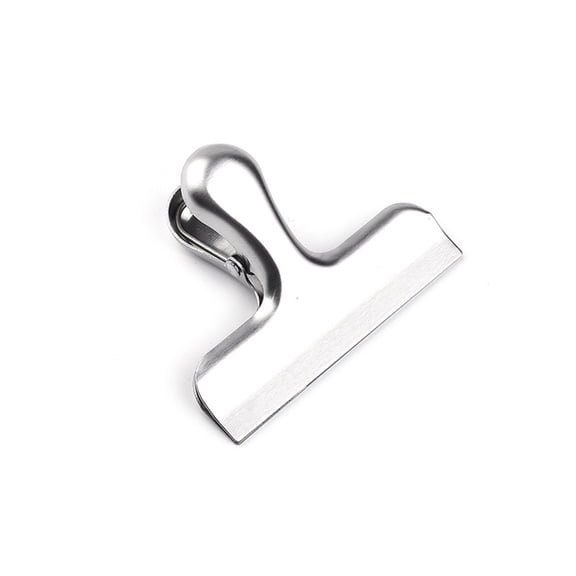 Metal Paper Clamp Stainless Steel Clip File Paper Clip for Craft Drawing Board Bag Photo File Organization