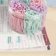 thumbnail image 1 of Metal Paper Clip Color Paper Clip Boxed Size Multi-Specification Combination Suit Creative Fixing Needle Desktop Products, 1 of 1