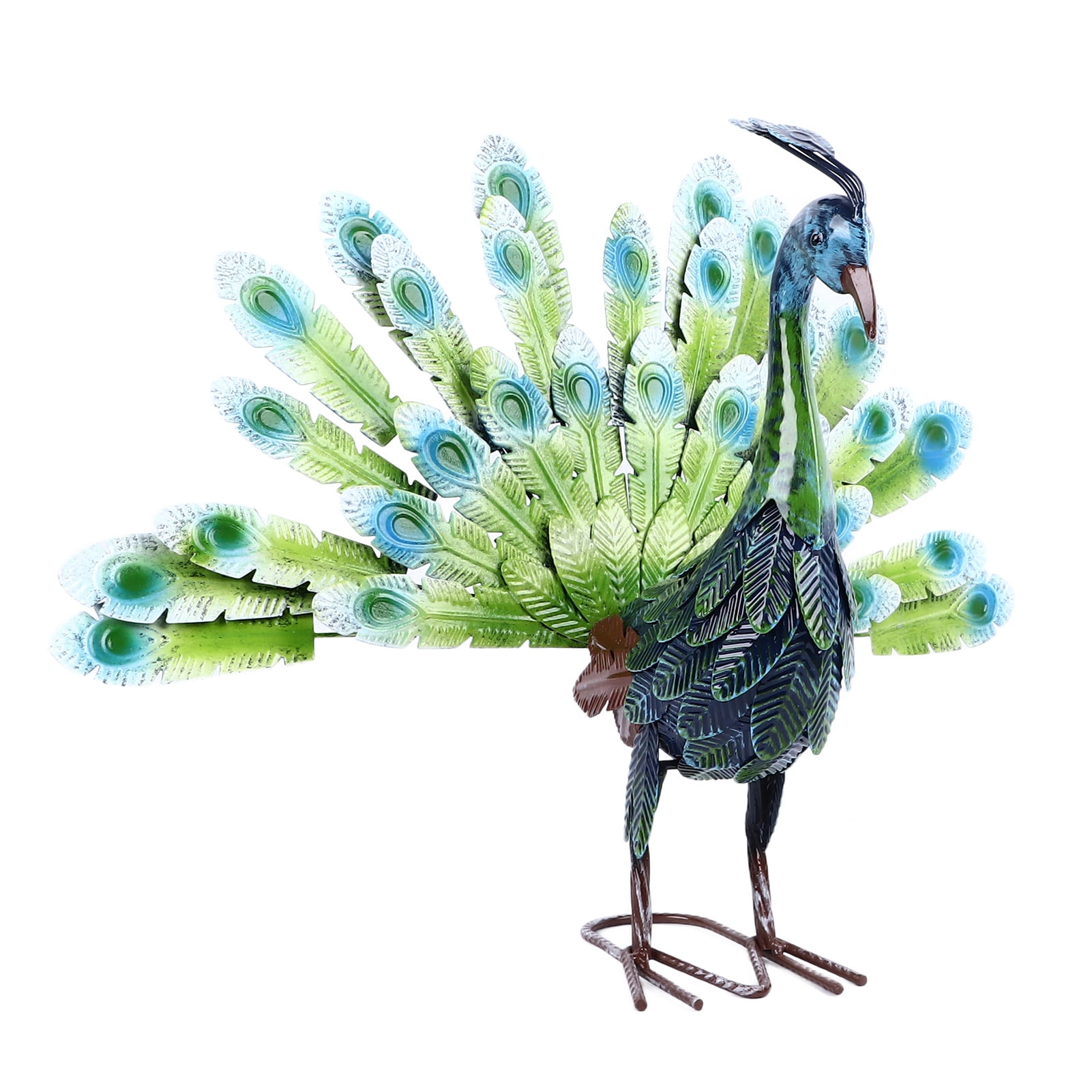 Metal Peacock Lawn Decoration, Beautiful Easy DIY Assembly Peacock