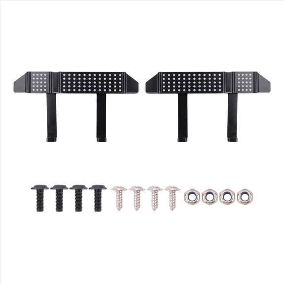 Metal Pedal Side Plate Slider for MN D90 MN-90 MN98 MN99 MN99S 1/12 RC Car Upgrade Parts Accessories Black