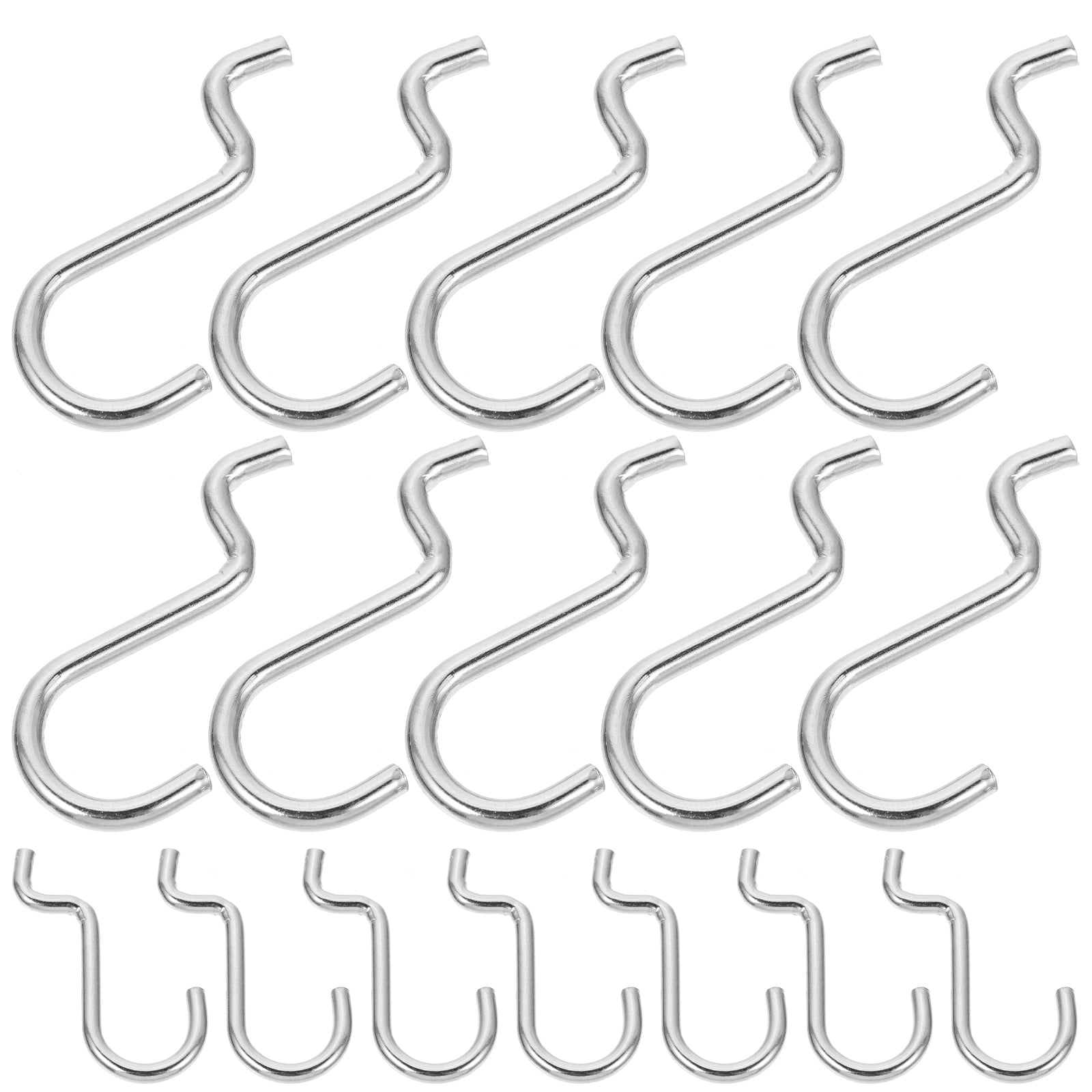 Metal Pegboard Hook for Shop Tool Hooks 20 Pcs Heavy Duty Clothes