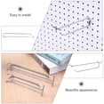 thumbnail image 1 of Metal Pegboard Hooks,6pcs Pegboard Hook Wall Bracket Display Hooks Supermarket Pegboard Organizer, 1 of 12