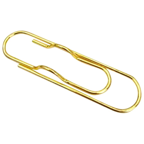 Metal Pen Clip, 1 PC Pen Holder Clip Pencil Clip Pen Clip Holder Pen Holder for Notebook Clipboard Book Journal, (Golden) 2.83x0.74x0.4"