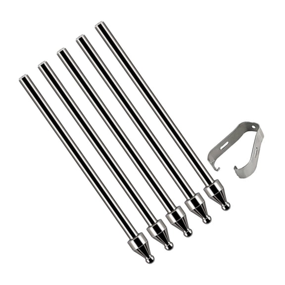 Metal Pencil Tips Compatible for Tab S 7/8/9 Pen Offer Realistic Pen Feel and Control Fine Point Tip