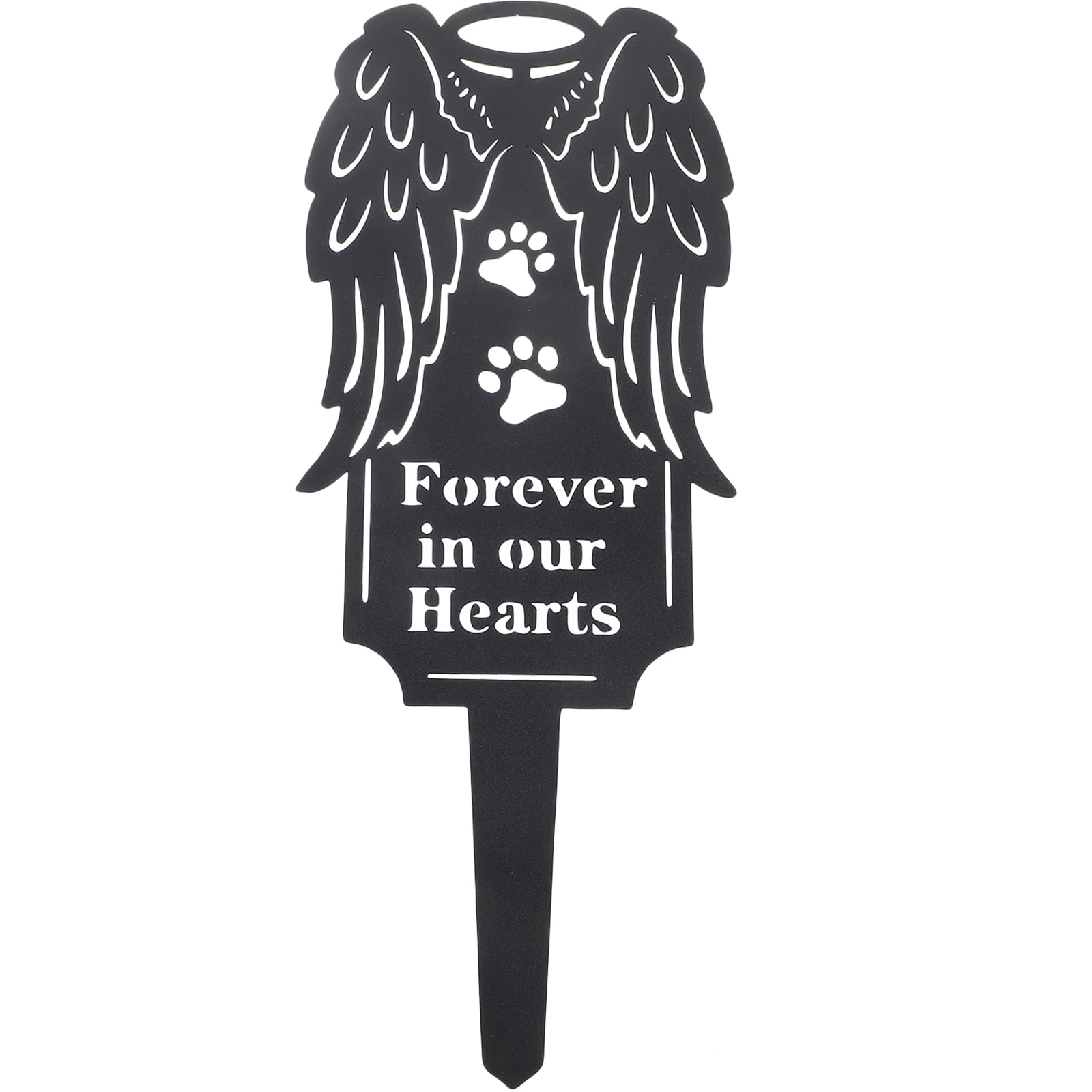 Metal Pet Memorial Stake Dog Grave Marker Pet Memorial Garden