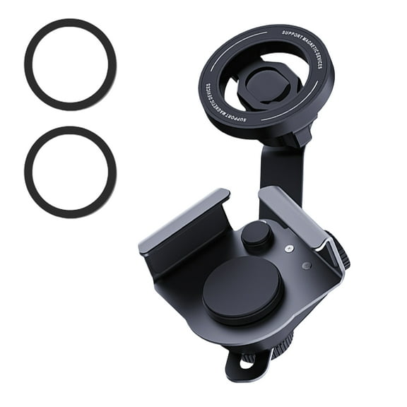 Metal Phone Holder 360 Degree Rotation Automotive Central Control Screen Side Phone Mount Stand