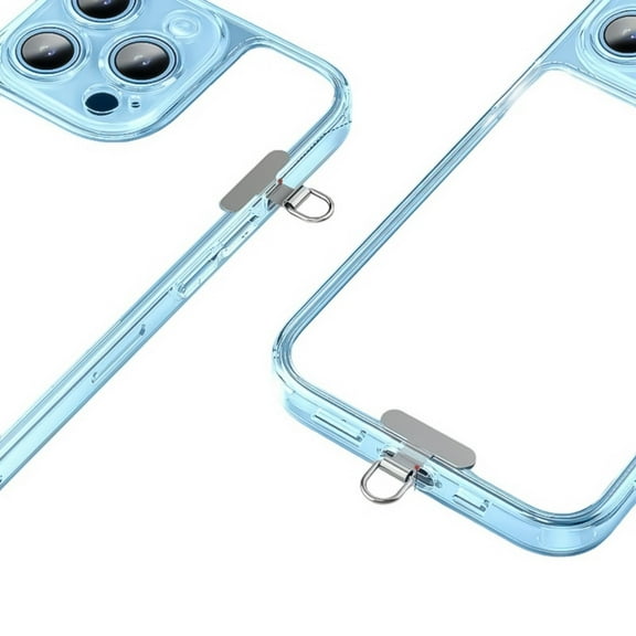 Metal Phone Tethers Tab Phone Lanyard Pad for Quiet & Secure Strap Attachment