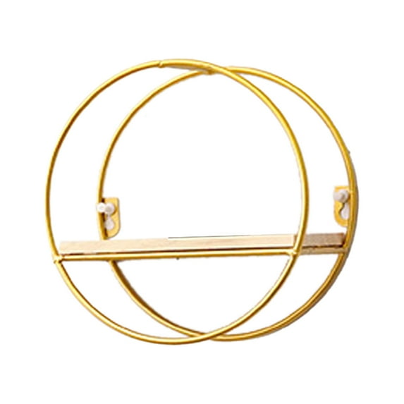 Metal Pipe Wall Mounted Storage Shelves Floating Shelves Wall Mounted Hanging Shelves for Wall Decor,Storage | Metal Bracket and Wood Wall Shelf for Living