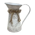 thumbnail image 1 of Metal Pitcher Jug Vase for Flower,Galvanized Metal Pitcher Vase, Farmhouse Rustic Milk Can Flower Vintage Vase Pitcher Decor Kitchen Bathroom Decor for Home, 1 of 6